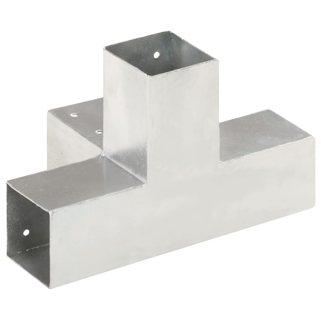 vidaXL Conector de grindă, formă X, 71 x 71 mm, metal galvanizat vidaXL Conector de grindă, formă X, 71 x 71 mm, metal galvanizat
