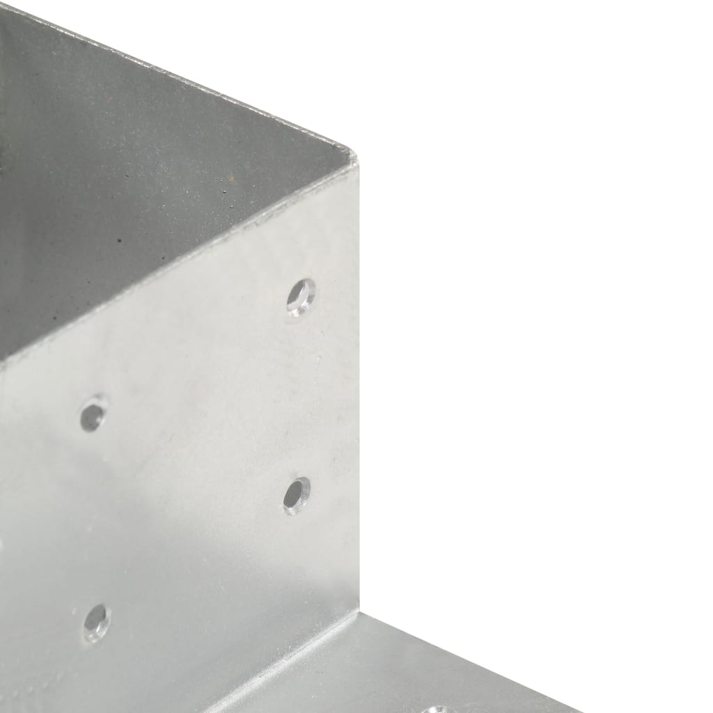 vidaXL Conectori de grindă, formă L, 4 buc, 81x81 mm, metal galvanizat vidaXL Conectori de grindă, formă L, 4 buc, 81x81 mm, metal galvanizat