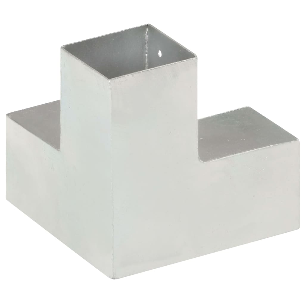 vidaXL Conector de grindă, formă Y, 81 x 81 mm, metal galvanizat vidaXL Conector de grindă, formă Y, 81 x 81 mm, metal galvanizat