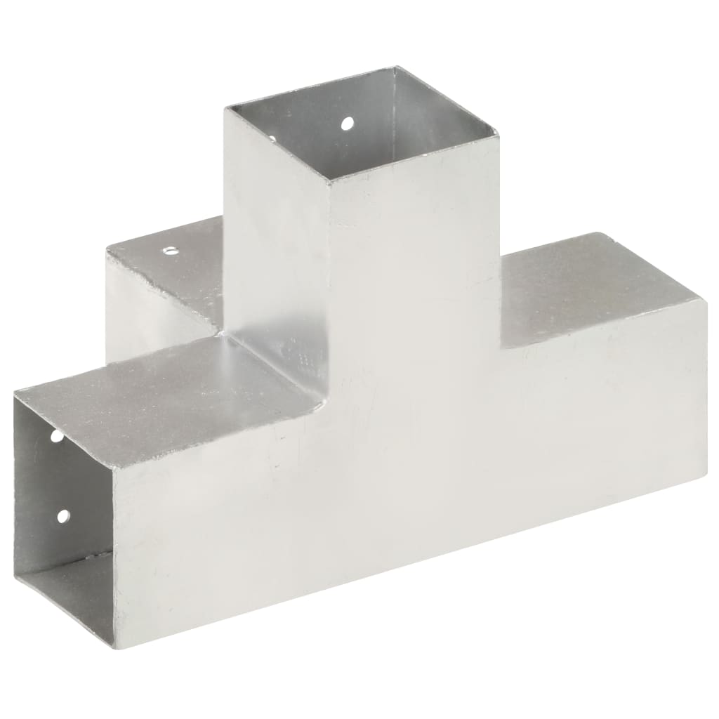 vidaXL Conector de grindă, formă X, 81 x 81 mm, metal galvanizat vidaXL Conector de grindă, formă X, 81 x 81 mm, metal galvanizat
