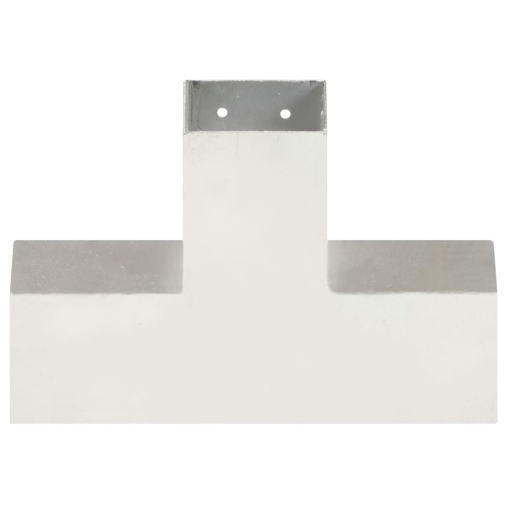 vidaXL Conectori de grindă, formă X, 4 buc, 81x81 mm, metal galvanizat vidaXL Conectori de grindă, formă X, 4 buc, 81x81 mm, metal galvanizat