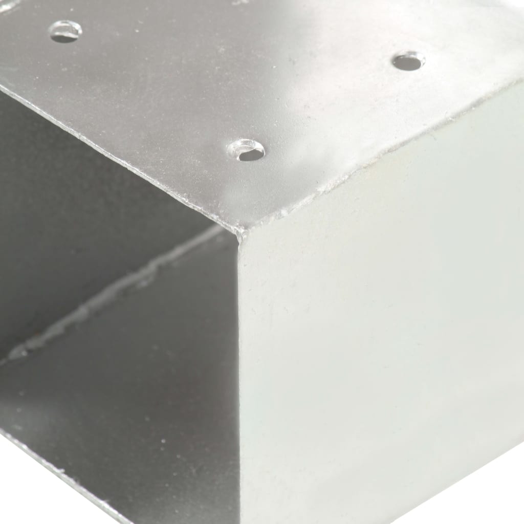 vidaXL Conectori de grindă, 4 buc, formă T, 91x91 mm, metal galvanizat vidaXL Conectori de grindă, 4 buc, formă T, 91x91 mm, metal galvanizat