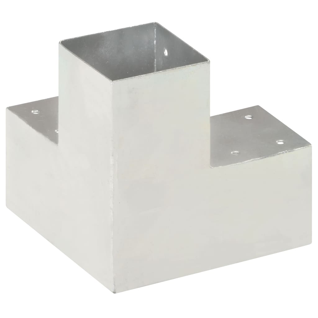 vidaXL Conectori de grindă, formă Y, 4 buc, 91x91 mm, metal galvanizat vidaXL Conectori de grindă, formă Y, 4 buc, 91x91 mm, metal galvanizat