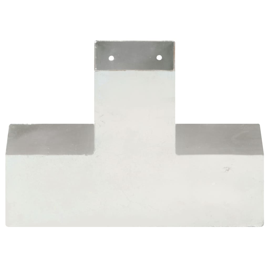 vidaXL Conectori de grindă, formă X, 4 buc, 91x91 mm, metal galvanizat vidaXL Conectori de grindă, formă X, 4 buc, 91x91 mm, metal galvanizat