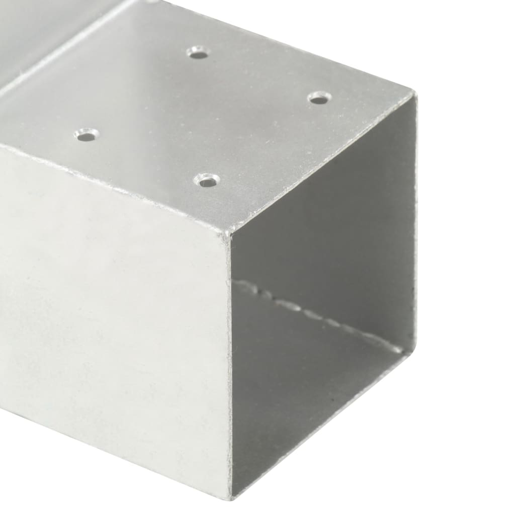 vidaXL Conector de grindă, formă L, 101 x 101 mm, metal galvanizat vidaXL Conector de grindă, formă L, 101 x 101 mm, metal galvanizat