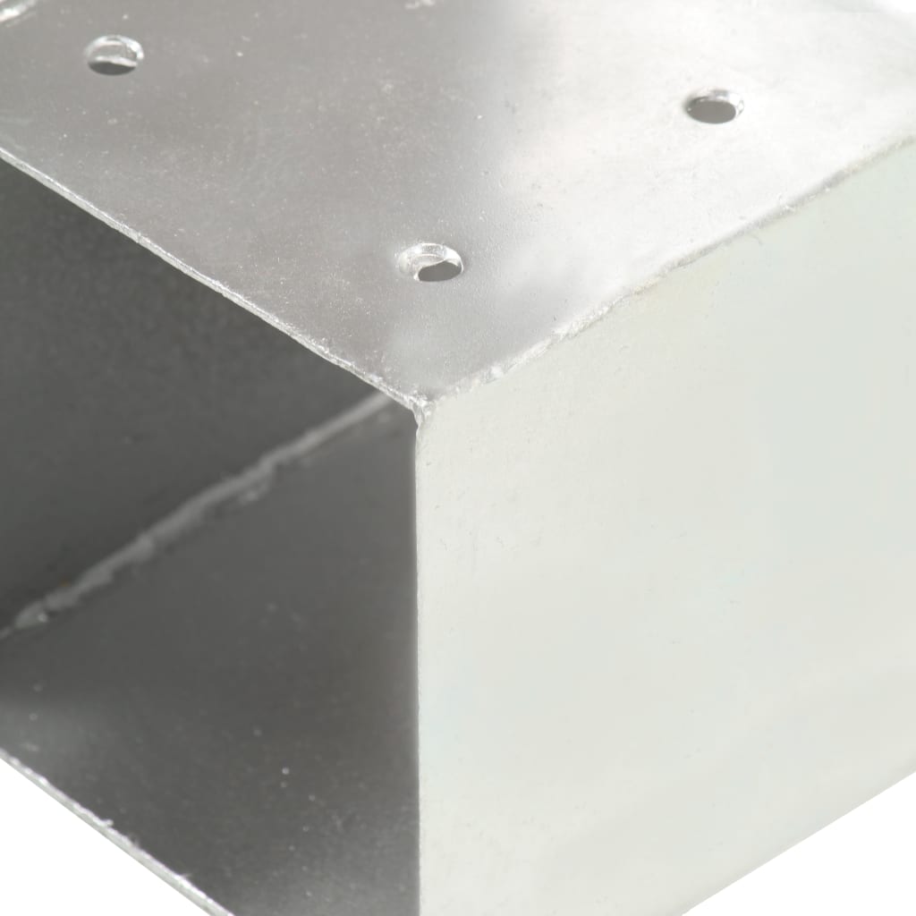 vidaXL Conector de grindă, formă T, 101 x 101 mm, metal galvanizat