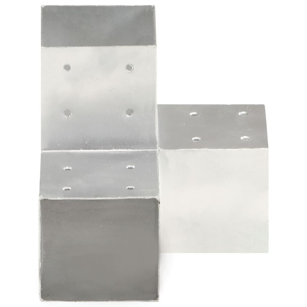 vidaXL Conector de grindă, formă Y, 101 x 101 mm, metal galvanizat vidaXL Conector de grindă, formă Y, 101 x 101 mm, metal galvanizat
