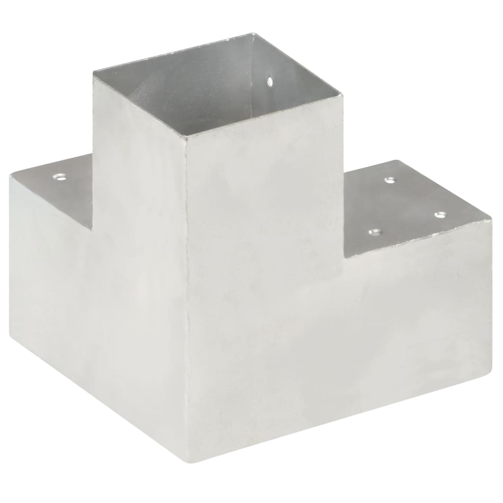 vidaXL Conector de grindă, formă Y, 101 x 101 mm, metal galvanizat vidaXL Conector de grindă, formă Y, 101 x 101 mm, metal galvanizat