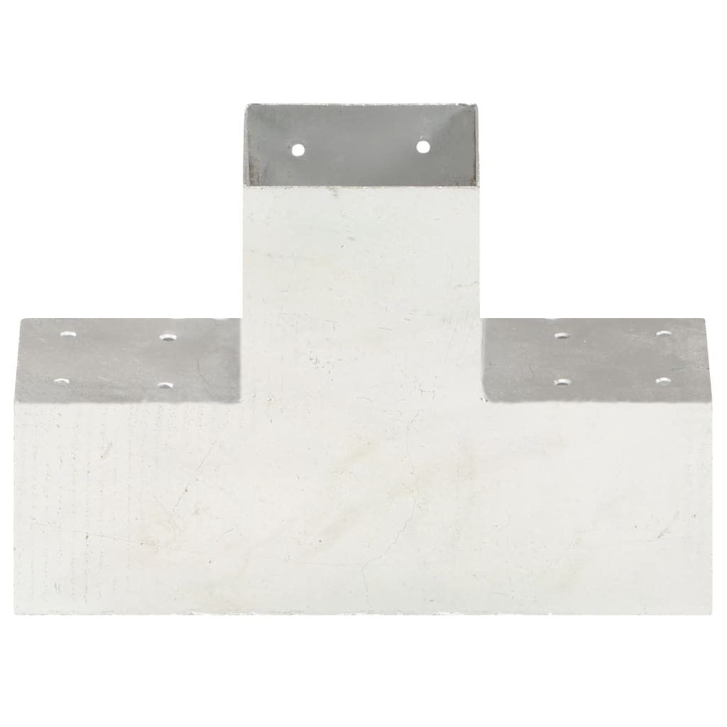 vidaXL Conectori grindă, formă X, 4 buc, 101x101 mm, metal galvanizat vidaXL Conectori grindă, formă X, 4 buc, 101x101 mm, metal galvanizat