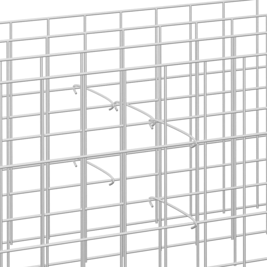 vidaXL Cârlige pentru gabioane, 100 buc., oțel galvanizat, 50 cm vidaXL Cârlige pentru gabioane, 100 buc., oțel galvanizat, 50 cm