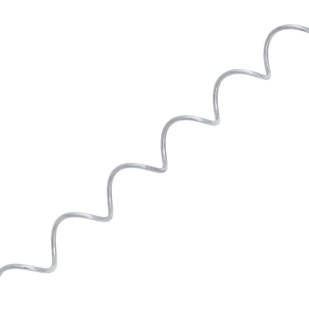vidaXL Spirale pentru gabion, 24 buc., oțel galvanizat, 100 cm vidaXL Spirale pentru gabion, 24 buc., oțel galvanizat, 100 cm
