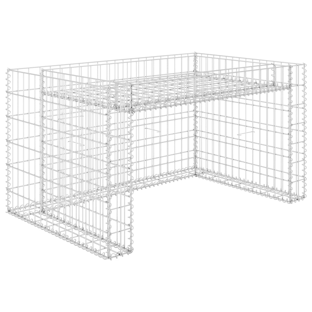 vidaXL Garaj mașină tuns iarba, strat înălțat, 110x80x60 cm sârmă oțel vidaXL Garaj mașină tuns iarba, strat înălțat, 110x80x60 cm sârmă oțel