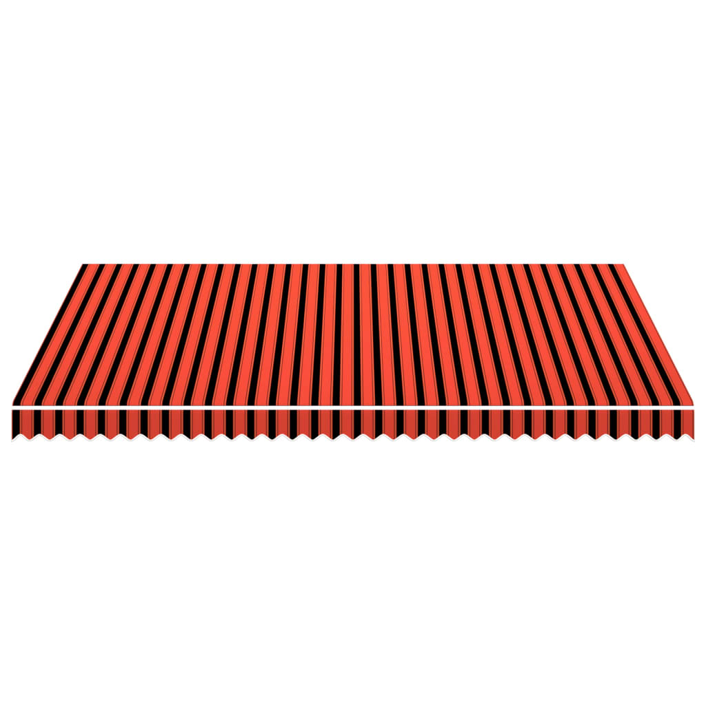vidaXL Pânză de copertină, portocaliu și maro, 450 x 300 cm vidaXL Pânză de copertină, portocaliu și maro, 450 x 300 cm