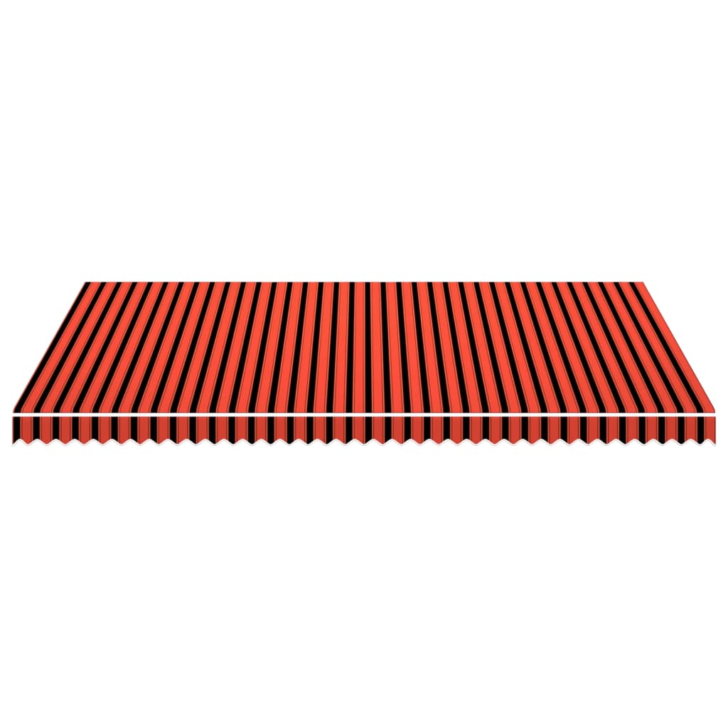 vidaXL Pânză de copertină, portocaliu și maro, 500 x 300 cm vidaXL Pânză de copertină, portocaliu și maro, 500 x 300 cm