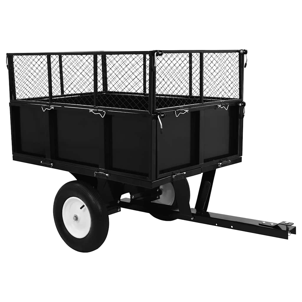 vidaXL Remorcă basculantă mașină de tuns iarba, încărcătură 300 kg vidaXL Remorcă basculantă mașină de tuns iarba, încărcătură 300 kg