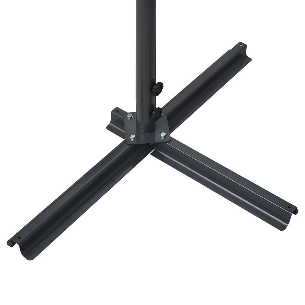vidaXL Copertină cu structură independentă, antracit, 400 x 300 cm vidaXL Copertină cu structură independentă, antracit, 400 x 300 cm