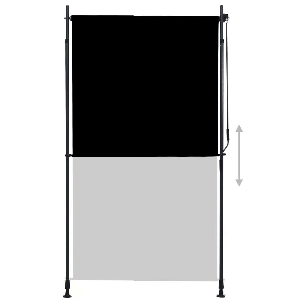 vidaXL Jaluzea tip rulou de exterior, antracit, 120 x 270 cm