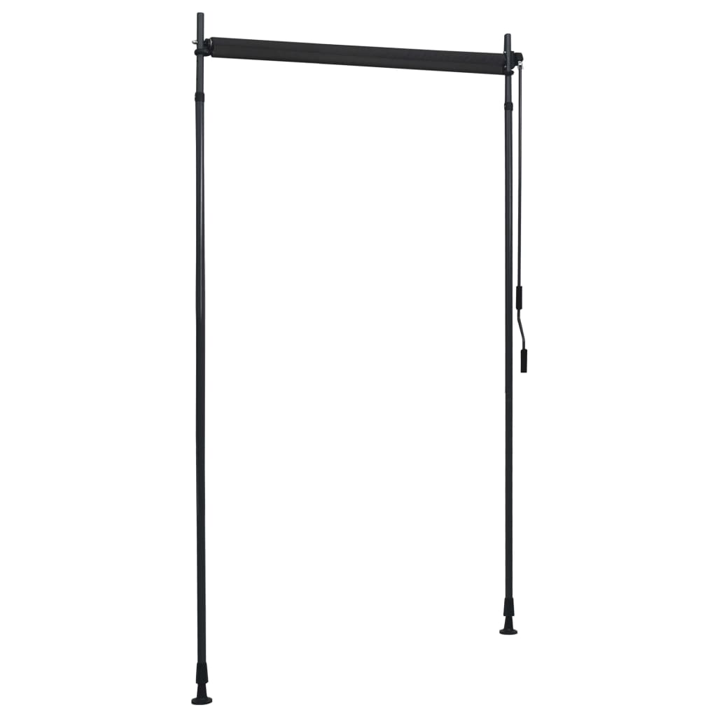 vidaXL Jaluzea tip rulou de exterior, antracit, 120 x 270 cm
