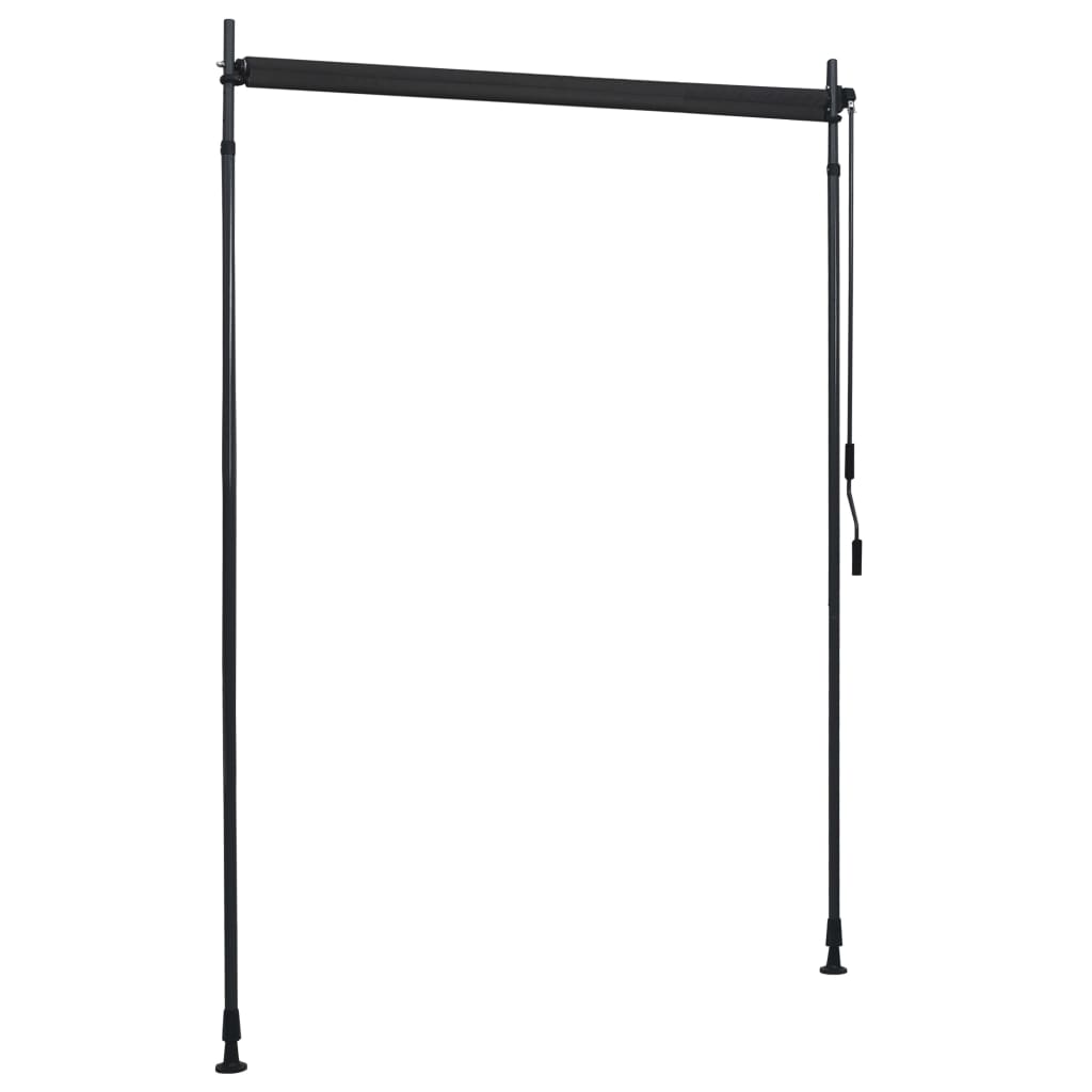 vidaXL Jaluzea tip rulou de exterior, antracit, 150 x 270 cm