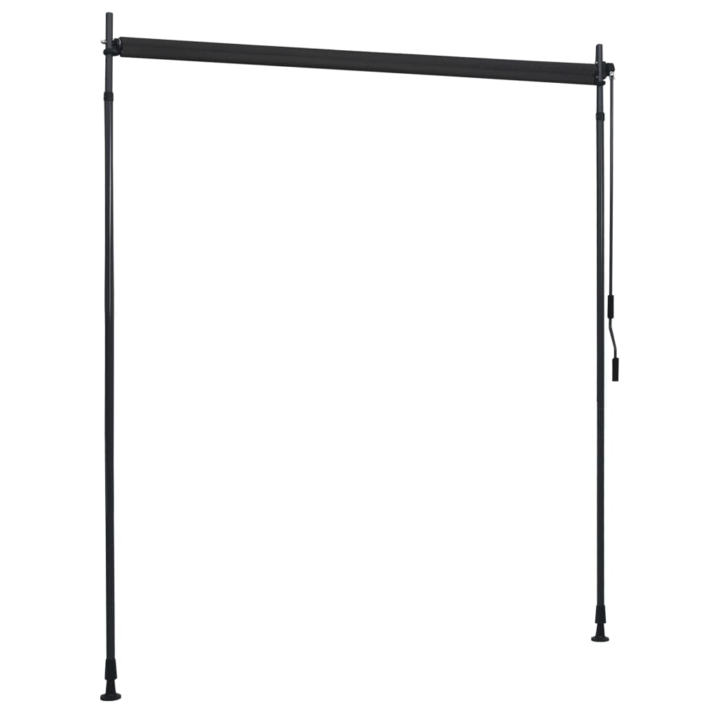 vidaXL Jaluzea tip rulou de exterior, antracit, 200 x 270 cm