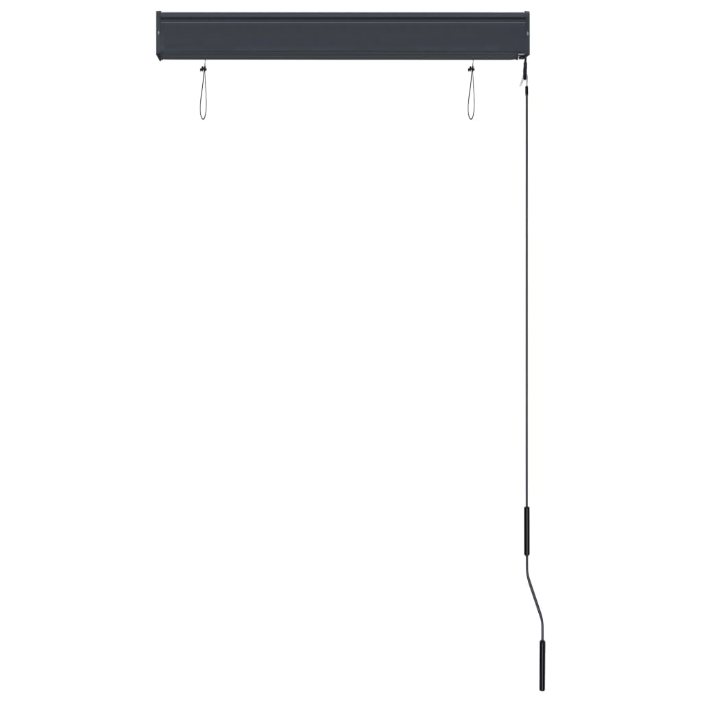 vidaXL Jaluzea tip rulou de exterior, albastru și alb, 80 x 250 cm vidaXL Jaluzea tip rulou de exterior, albastru și alb, 80 x 250 cm