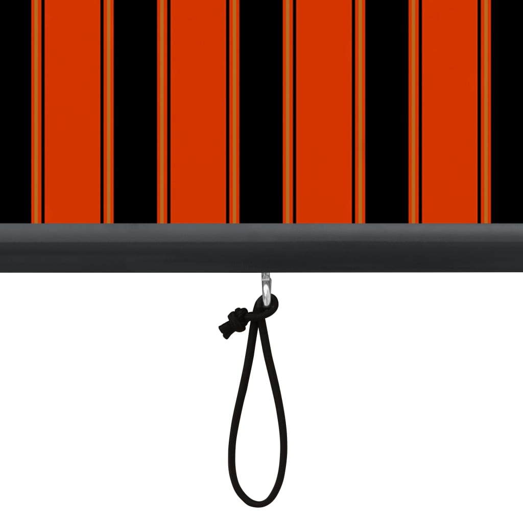 vidaXL Jaluzea tip rulou de exterior, portocaliu și maro, 100 x 250 cm vidaXL Jaluzea tip rulou de exterior, portocaliu și maro, 100 x 250 cm
