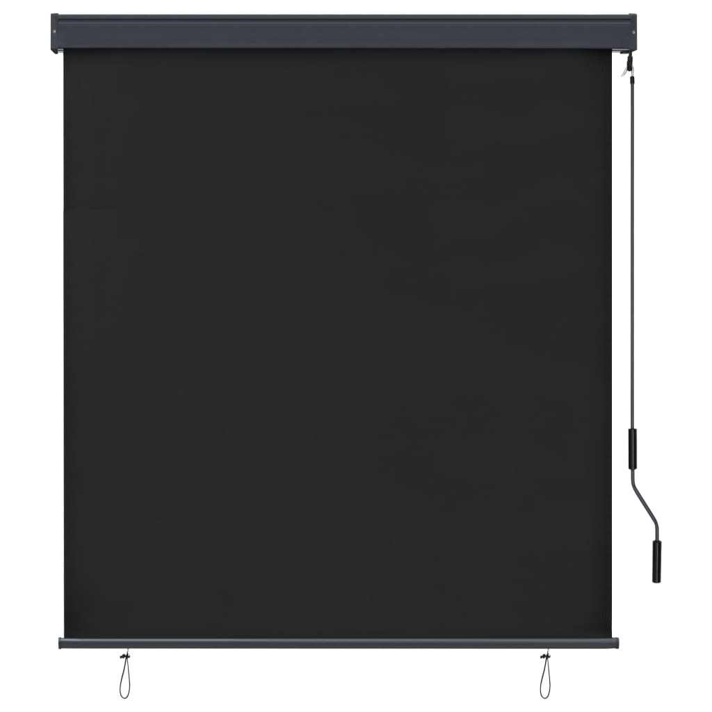 vidaXL Jaluzea tip rulou de exterior, antracit, 140 x 250 cm