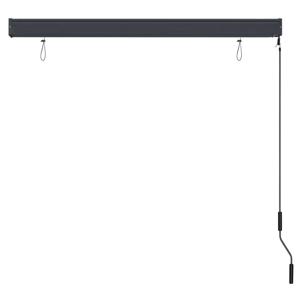 vidaXL Jaluzea tip rulou de exterior, antracit, 140 x 250 cm