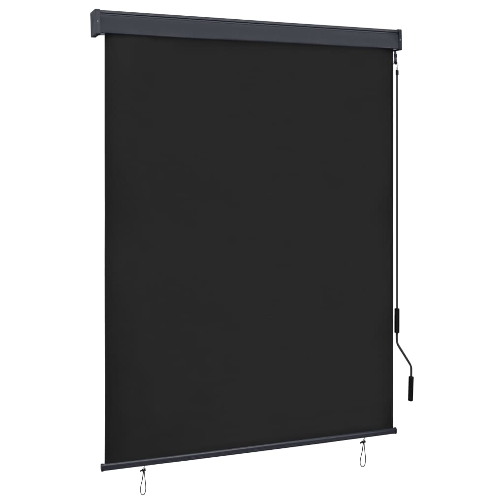 vidaXL Jaluzea tip rulou de exterior, antracit, 140 x 250 cm