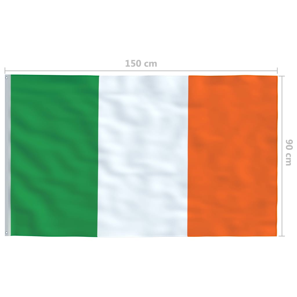 vidaXL Steag Irlanda, 90 x 150 cm vidaXL Steag Irlanda, 90 x 150 cm