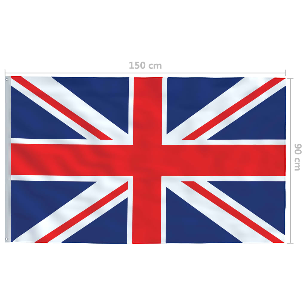 vidaXL Steag Marea Britanie, 90 x 150 cm vidaXL Steag Marea Britanie, 90 x 150 cm