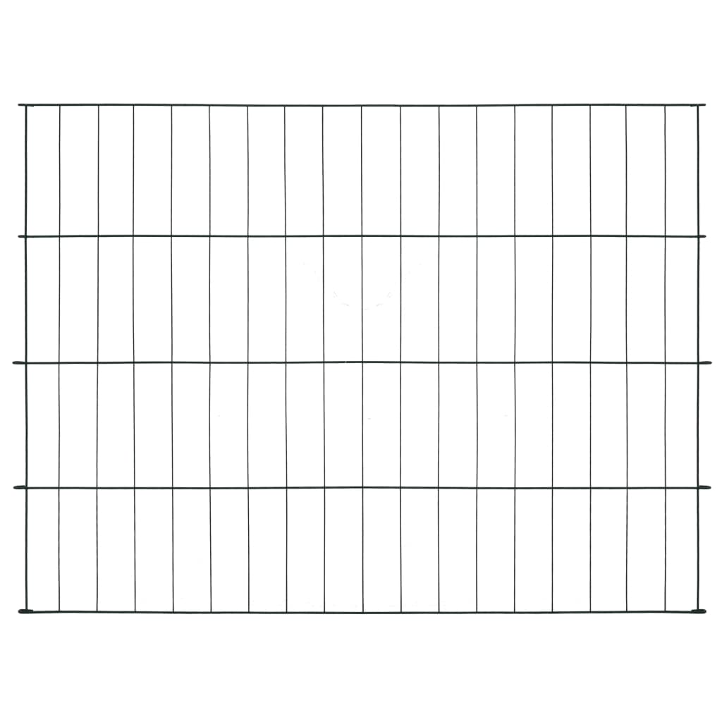 vidaXL Set gard de grădină, verde, 115 x 79 cm