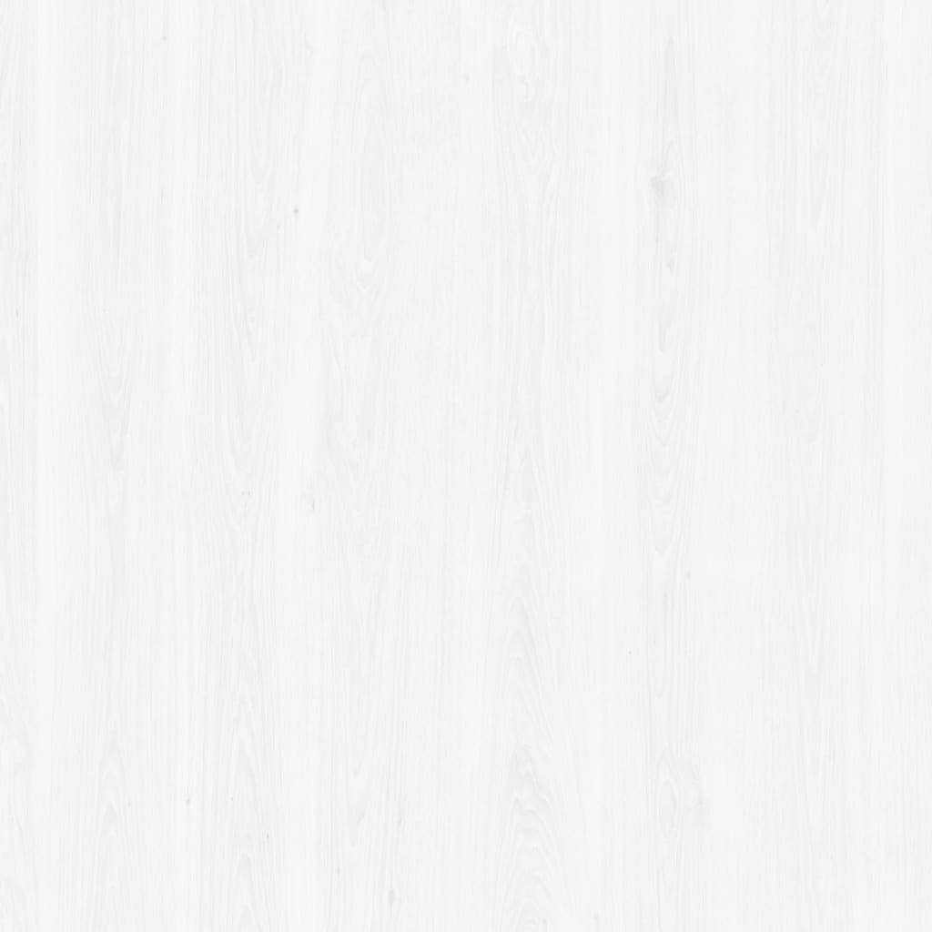 vidaXL Folii de ușă autoadezive, 2 buc., lemn alb, 210 x 90 cm, PVC