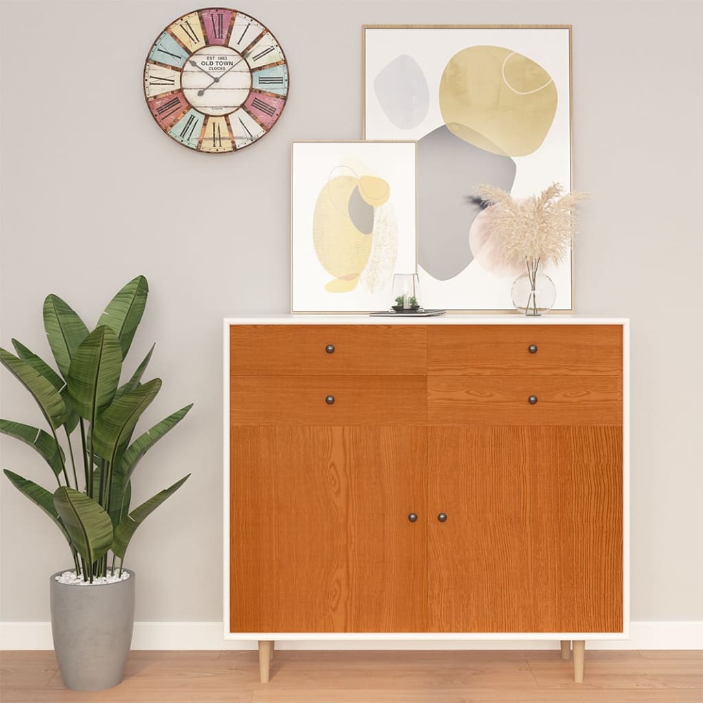 vidaXL Folie de mobilier autoadezivă, stejar deschis, 500 x 90 cm, PVC vidaXL Folie de mobilier autoadezivă, stejar deschis, 500 x 90 cm, PVC