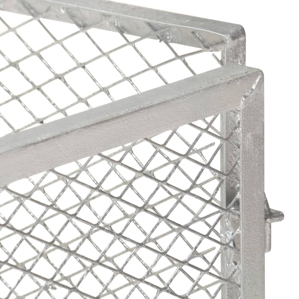 vidaXL Compostor de grădină, 85x85x70 cm, fier galvanizat vidaXL Compostor de grădină, 85x85x70 cm, fier galvanizat