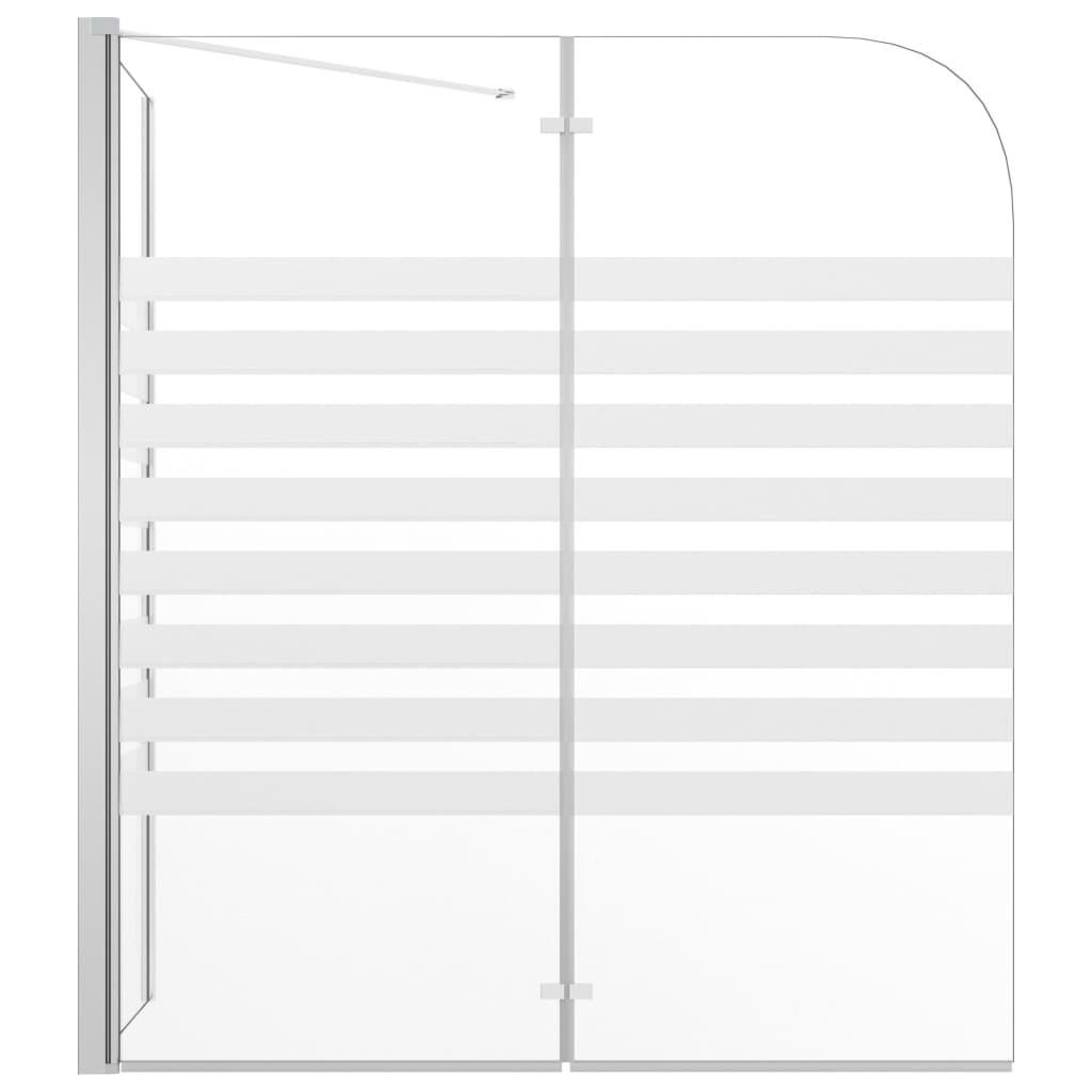 vidaXL Cabină de baie, 120x68x130 cm, benzi din sticlă securizată vidaXL Cabină de baie, 120x68x130 cm, benzi din sticlă securizată