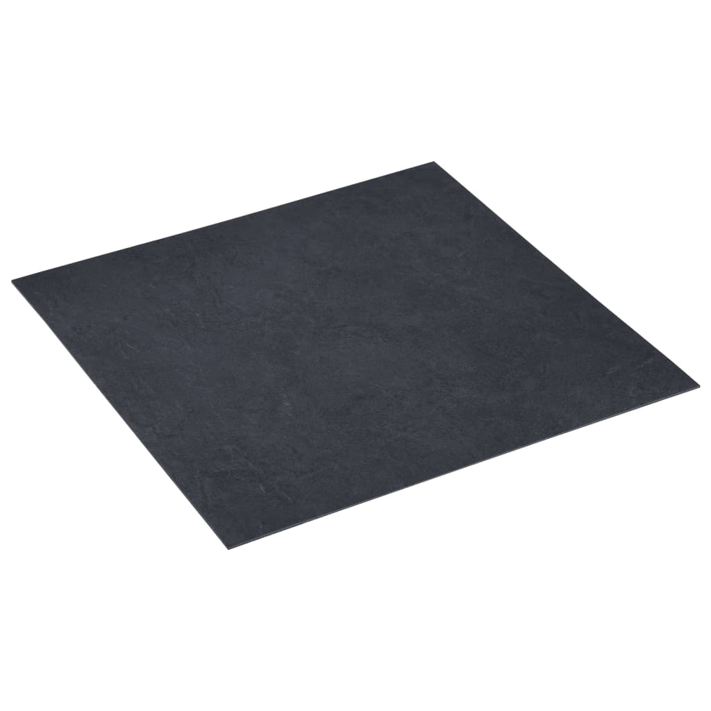 vidaXL Plăci de pardoseală autoadezive, negru marmură, 5,11 m² PVC vidaXL Plăci de pardoseală autoadezive, negru marmură, 5,11 m² PVC