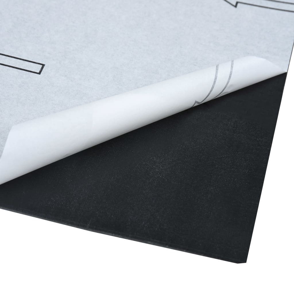 vidaXL Plăci de pardoseală autoadezive, negru marmură, 5,11 m² PVC vidaXL Plăci de pardoseală autoadezive, negru marmură, 5,11 m² PVC