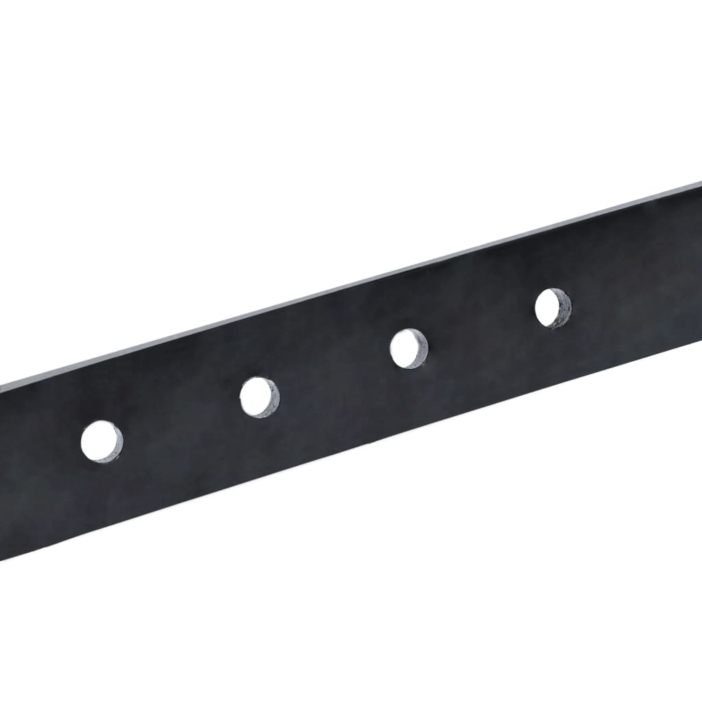 vidaXL Accesoriu plug motocultor, negru, metal vidaXL Accesoriu plug motocultor, negru, metal