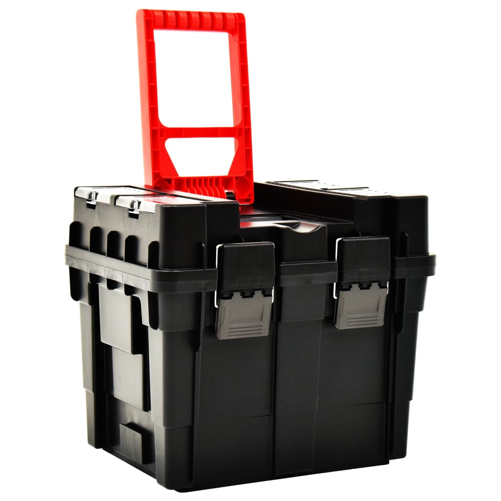 vidaXL Cărucior organizare scule, cu mâner, 45x36x90 cm