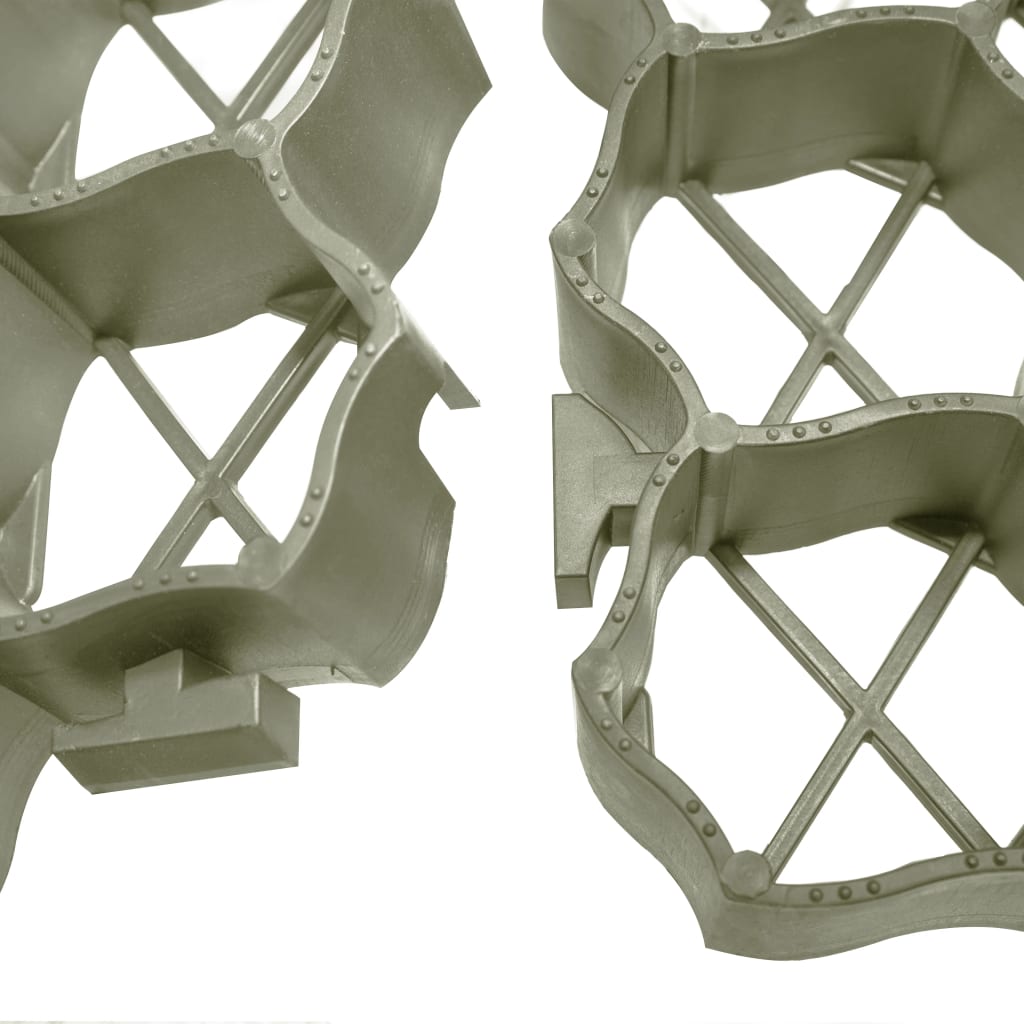vidaXL Grilaje de gazon, 16 buc., verde, 60 x 40 x 3 cm, plastic vidaXL Grilaje de gazon, 16 buc., verde, 60 x 40 x 3 cm, plastic