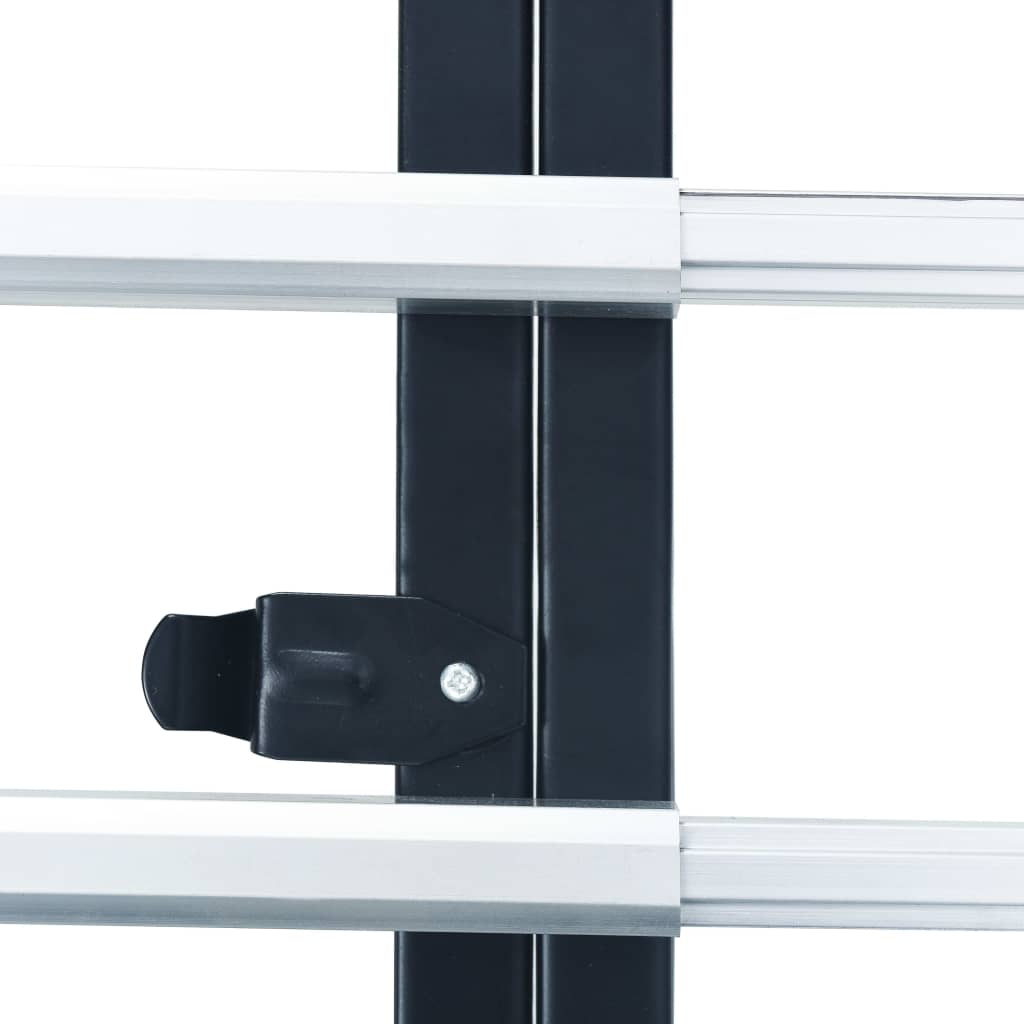 vidaXL Cărucior de transport pliabil, 150 kg, argintiu, aluminiu