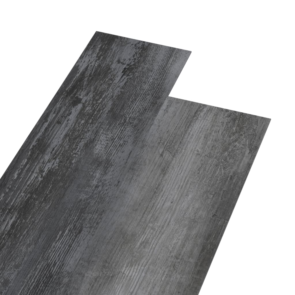 vidaXL Plăci de pardoseală autoadezive, gri lucios, 5,02 m², PVC, 2 mm vidaXL Plăci de pardoseală autoadezive, gri lucios, 5,02 m², PVC, 2 mm