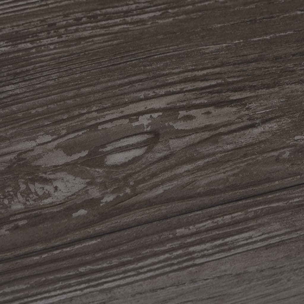 vidaXL Plăci de pardoseală, lemn cu dungi, 5,26 m², 2 mm, PVC vidaXL Plăci de pardoseală, lemn cu dungi, 5,26 m², 2 mm, PVC