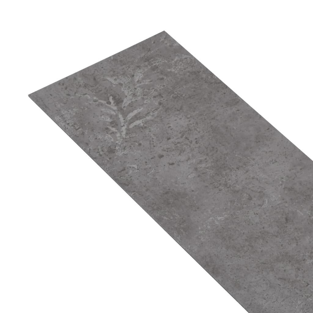 vidaXL Plăci de pardoseală autoadezive, gri beton, 5,02 m², PVC, 2 mm vidaXL Plăci de pardoseală autoadezive, gri beton, 5,02 m², PVC, 2 mm