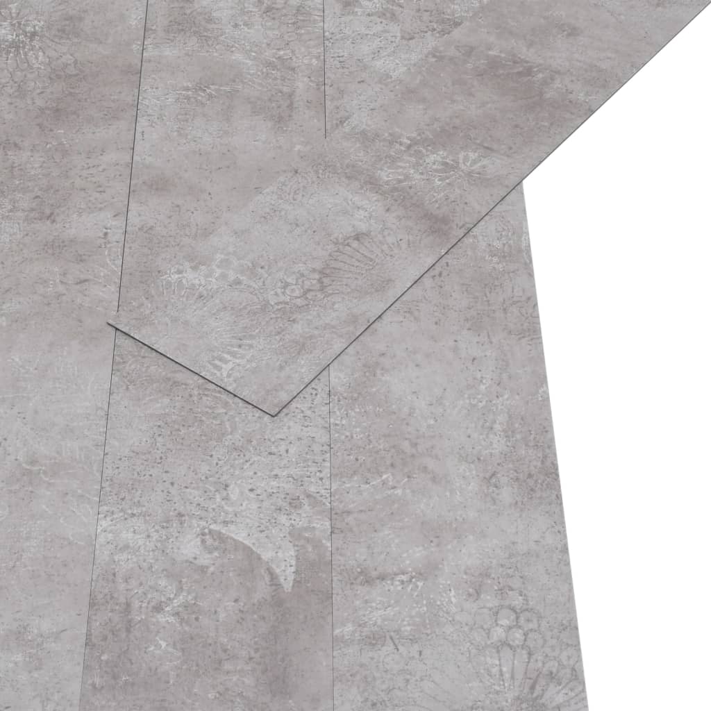 vidaXL Plăci pardoseală autoadezive, gri pământiu, 5,02 m², PVC, 2 mm vidaXL Plăci pardoseală autoadezive, gri pământiu, 5,02 m², PVC, 2 mm