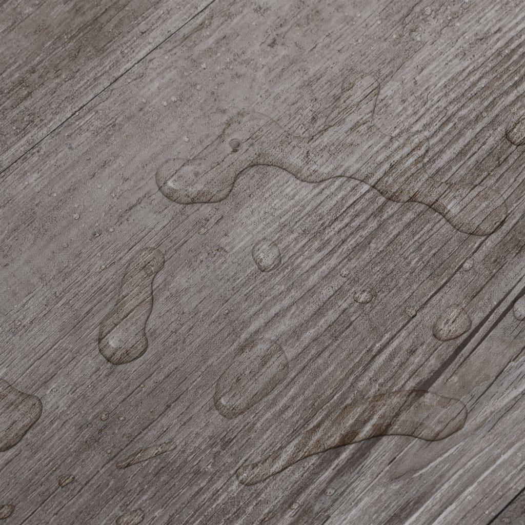 vidaXL Plăci pardoseală autoadezive lemn maro mat 5,02 m² PVC 2 mm vidaXL Plăci pardoseală autoadezive lemn maro mat 5,02 m² PVC 2 mm