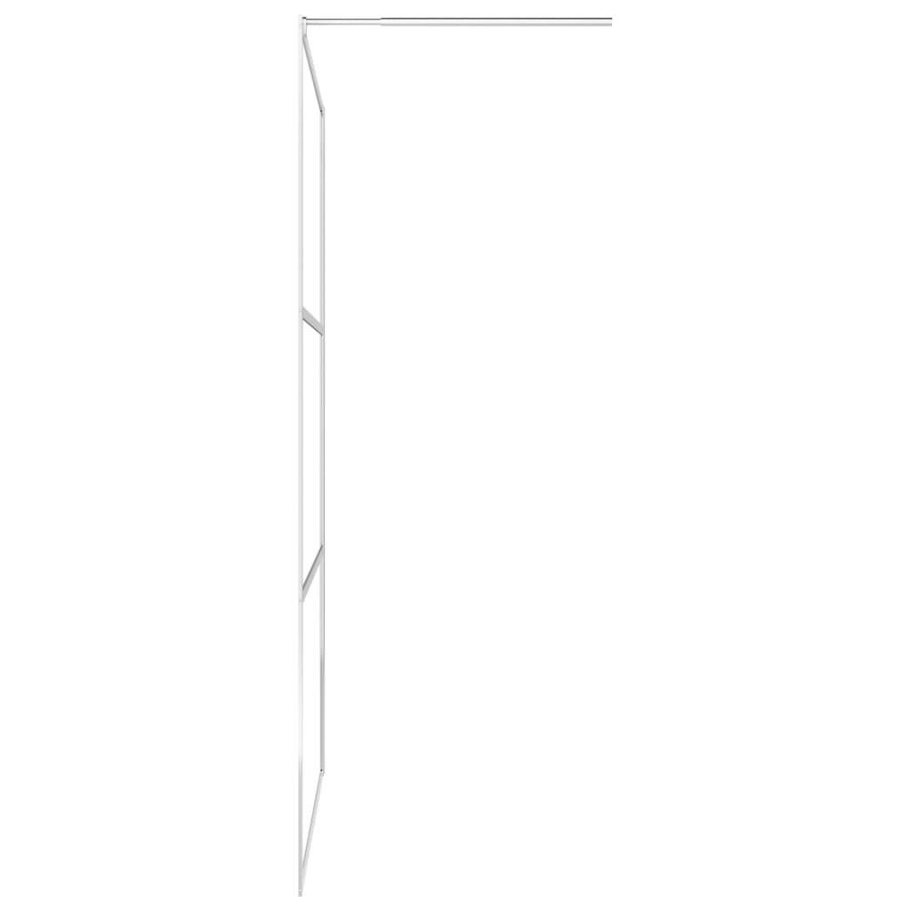 vidaXL Paravan de duș walk-in, 90 x 195 cm, sticlă ESG semi-mată vidaXL Paravan de duș walk-in, 90 x 195 cm, sticlă ESG semi-mată