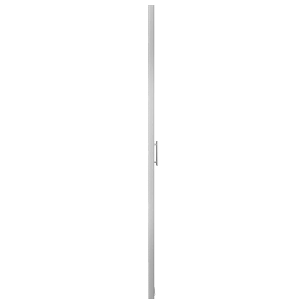 vidaXL Ușă de duș, 91 x 195 cm, sticlă securizată