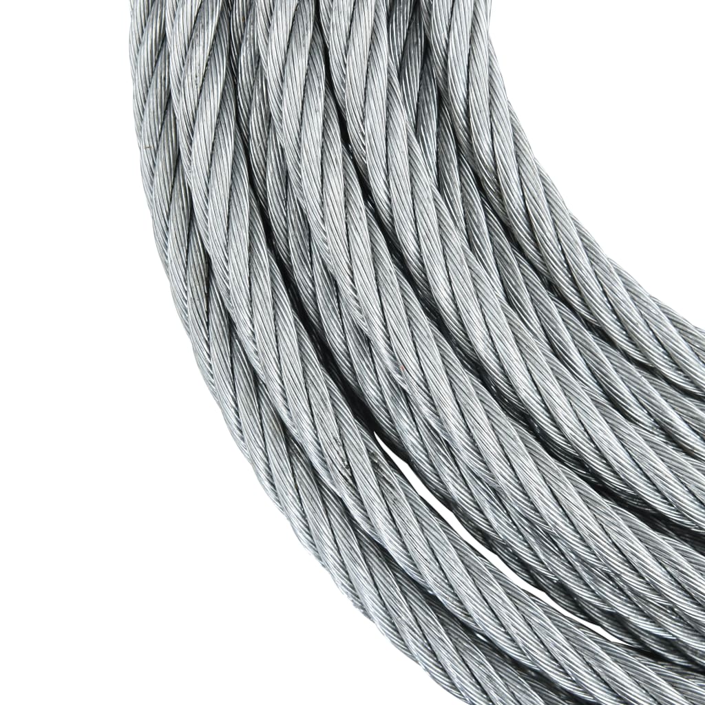 vidaXL Cablu din frânghie de sârmă 3200 kg 20 m vidaXL Cablu din frânghie de sârmă 3200 kg 20 m